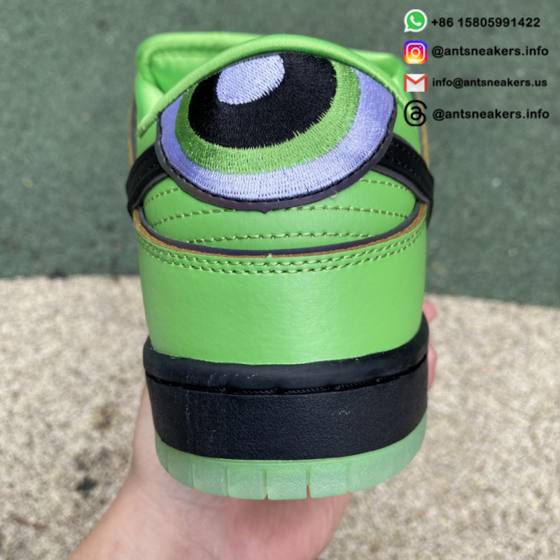The Powerpuff Girls x Nike Dunk Low Pro SB QS 'Buttercup' FZ8319-300