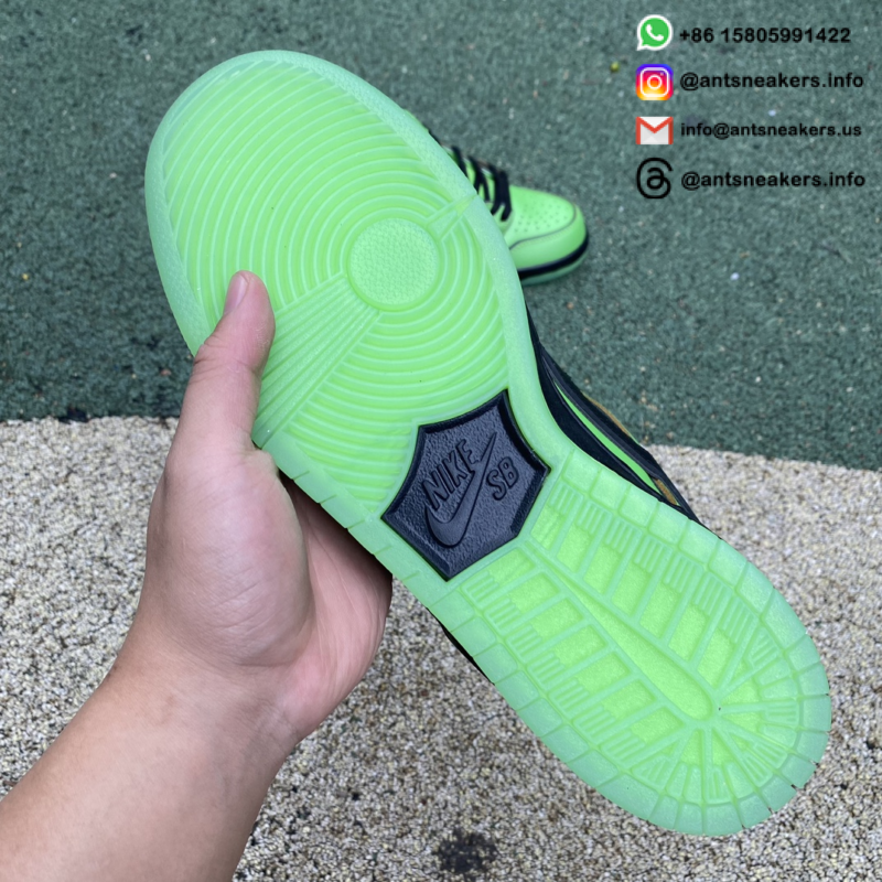 The Powerpuff Girls x Nike Dunk Low Pro SB QS 'Buttercup' FZ8319-300