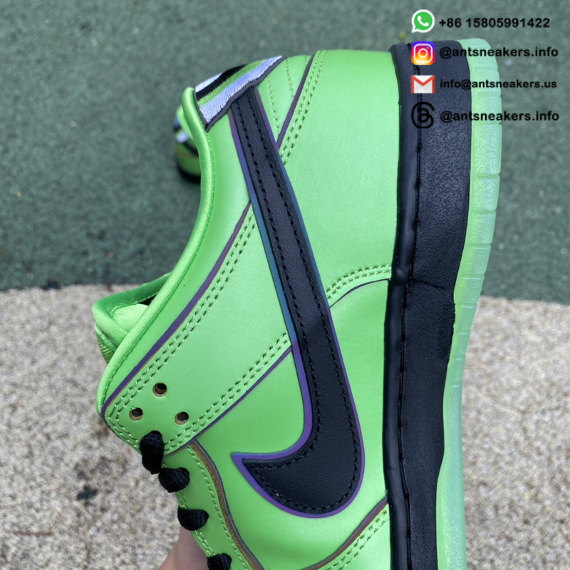 The Powerpuff Girls x Nike Dunk Low Pro SB QS 'Buttercup' FZ8319-300
