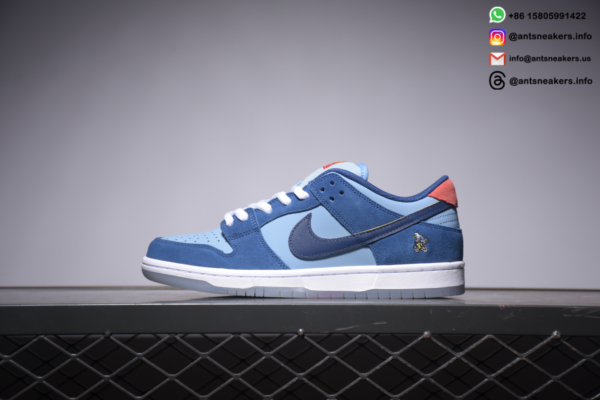 Why So Sad? x Dunk Low SB 'The Predatory Bird' DX5549-400 - Image 2