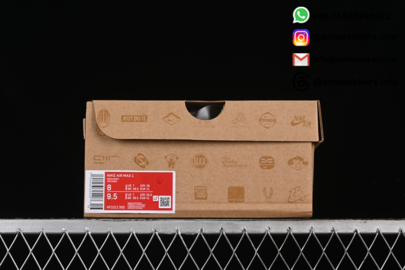Patta x Nike Air Max 1 'Chlorophyll' 2024 HF1012-300