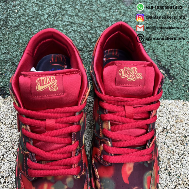 The Wizard of Oz x Nike Dunk Low SB 'Poppy Field' FZ1291-600