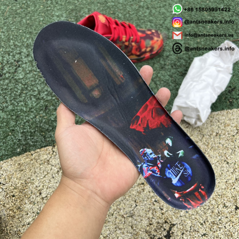 The Wizard of Oz x Nike Dunk Low SB 'Poppy Field' FZ1291-600
