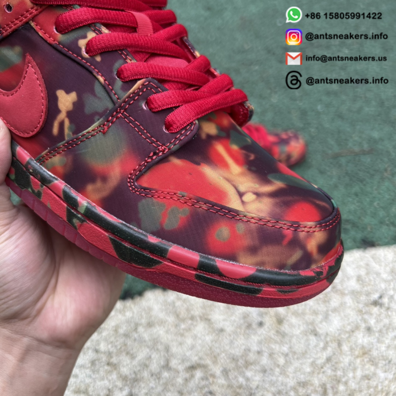 The Wizard of Oz x Nike Dunk Low SB 'Poppy Field' FZ1291-600