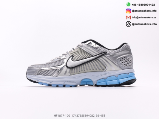 Wmns Nike Air Zoom Vomero 5 'Metallic Silver Blue Tint' HF1877-100 - Image 2