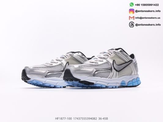 Wmns Nike Air Zoom Vomero 5 'Metallic Silver Blue Tint' HF1877-100 - Image 7