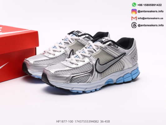Wmns Nike Air Zoom Vomero 5 'Metallic Silver Blue Tint' HF1877-100 - Image 3