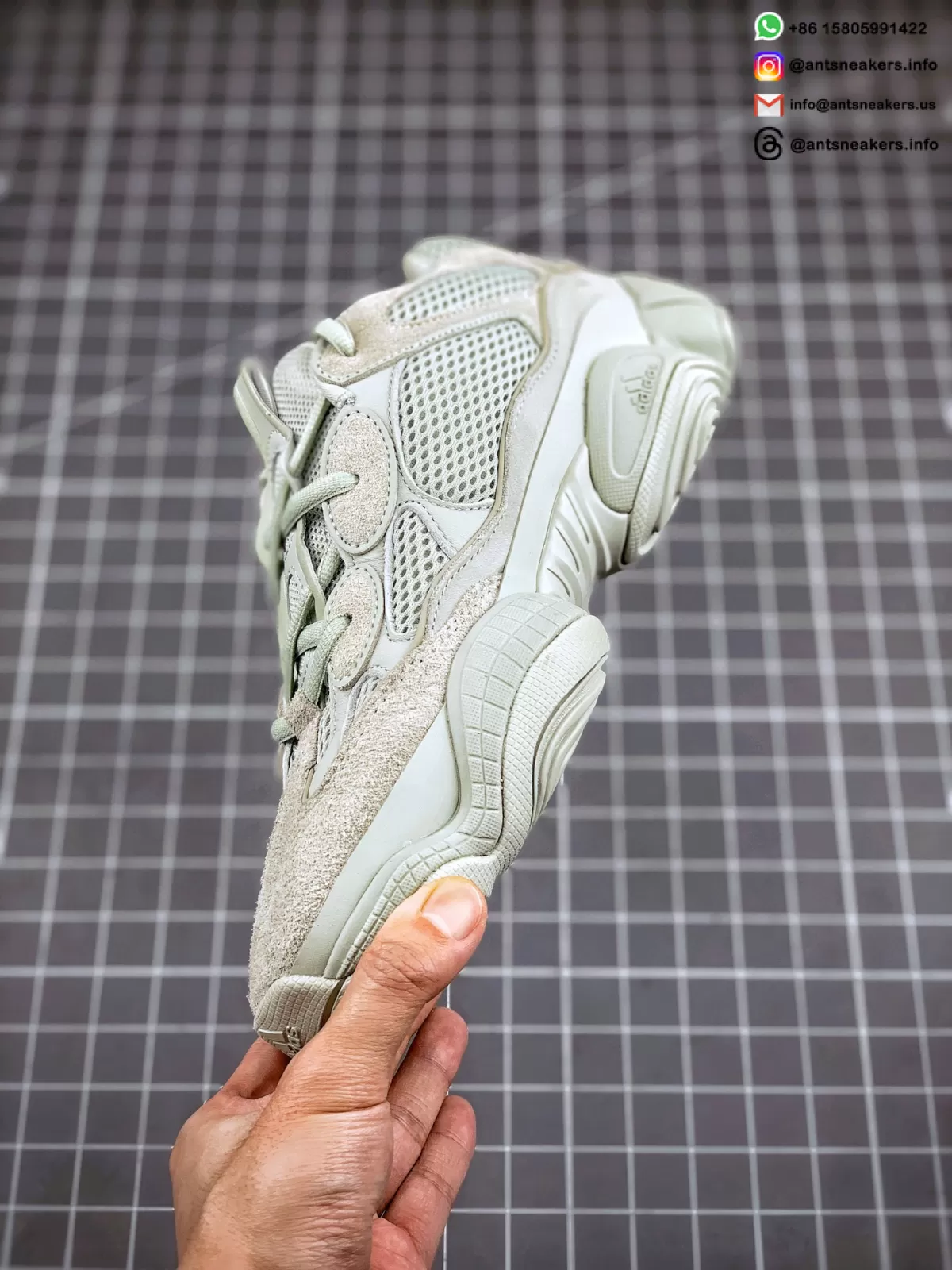 Yeezy 500 'Salt' EE7287 Sneakers Running Shoes