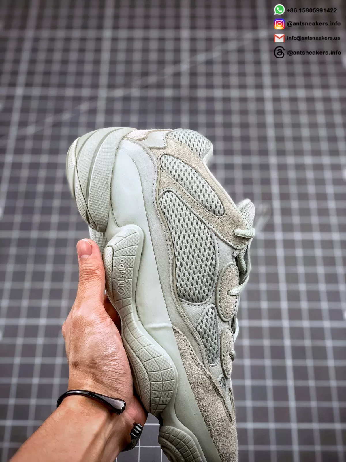 Yeezy 500 'Salt' EE7287 Sneakers Running Shoes