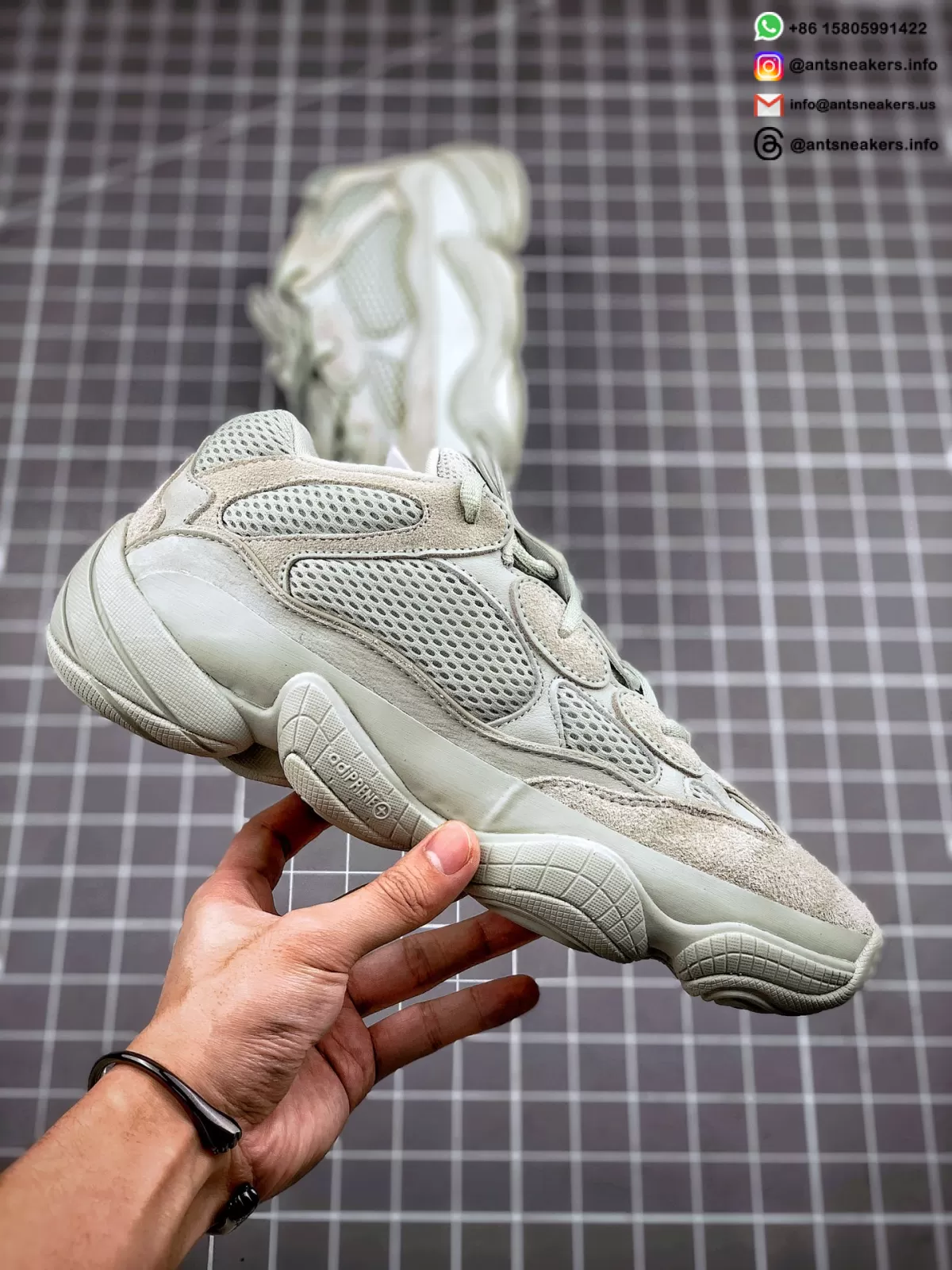 Yeezy 500 'Salt' EE7287 Sneakers Running Shoes