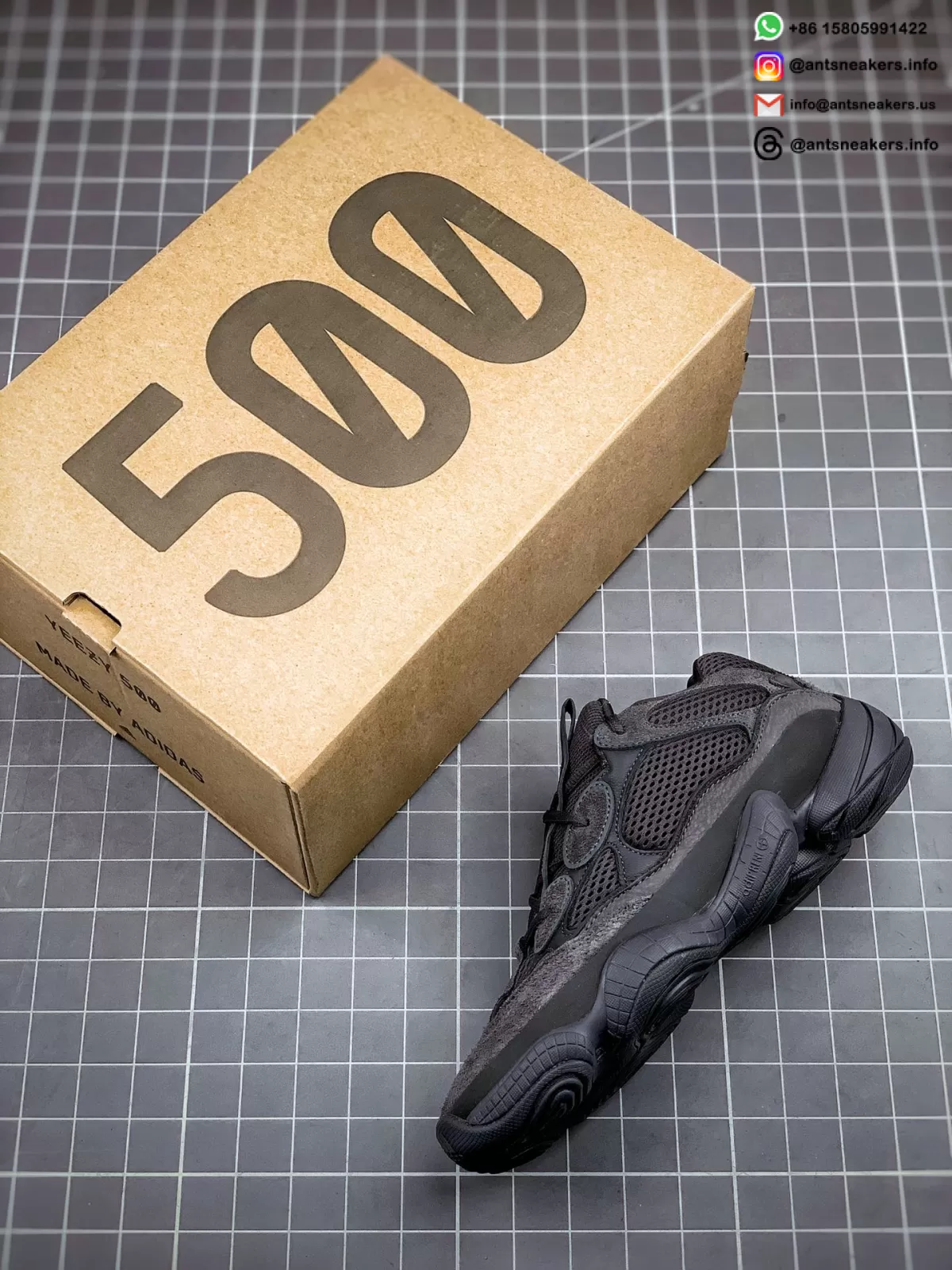 Yeezy 500 'Utility Black' 2023 F36640-23