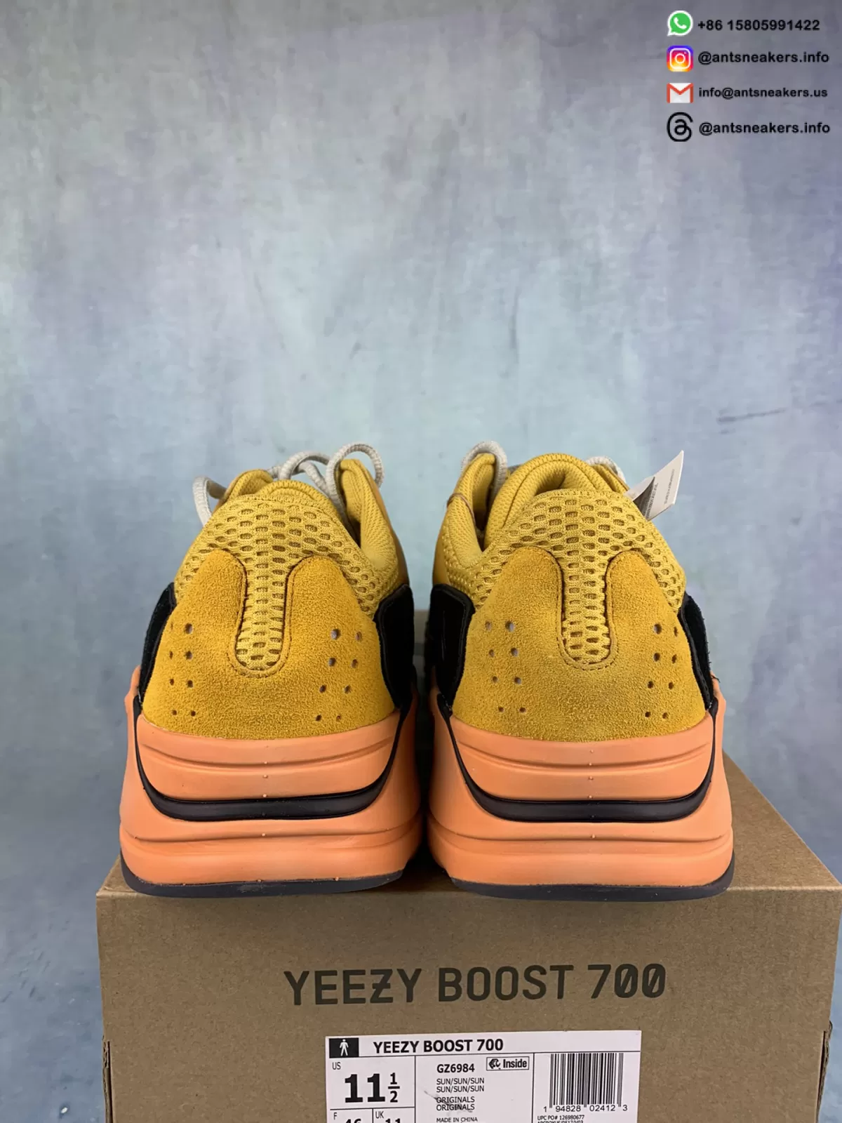 Yeezy Boost 700 'Sun' GZ6984 Sneakers Running Shoes
