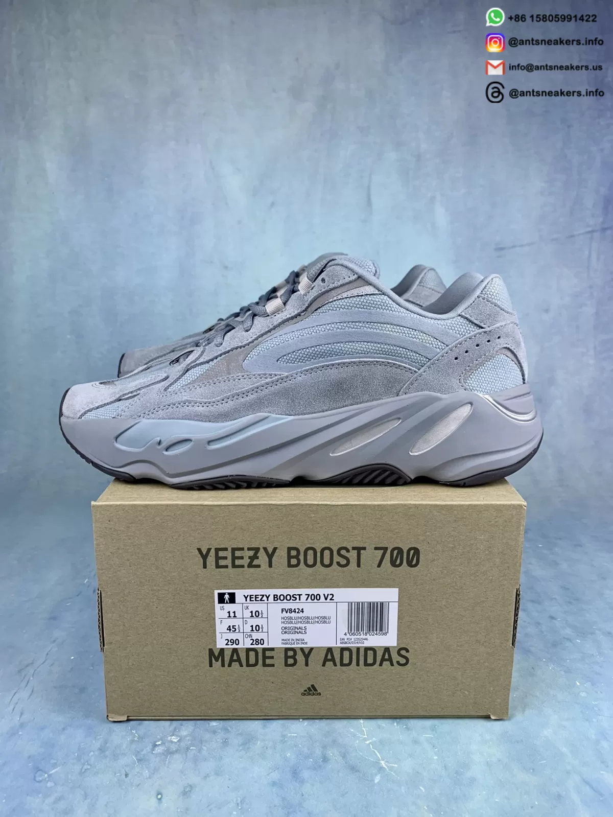 Yeezy Boost 700 V2 'Hospital Blue' FV8424