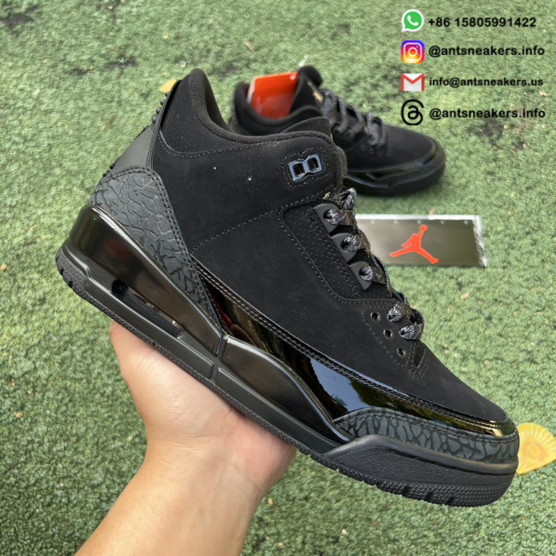 Air Jordan 3 Retro 'Black Cat' 2025 CT8532-001