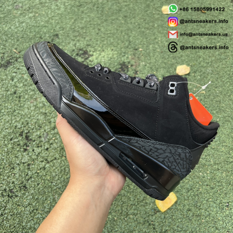 Air Jordan 3 Retro 'Black Cat' 2025 CT8532-001
