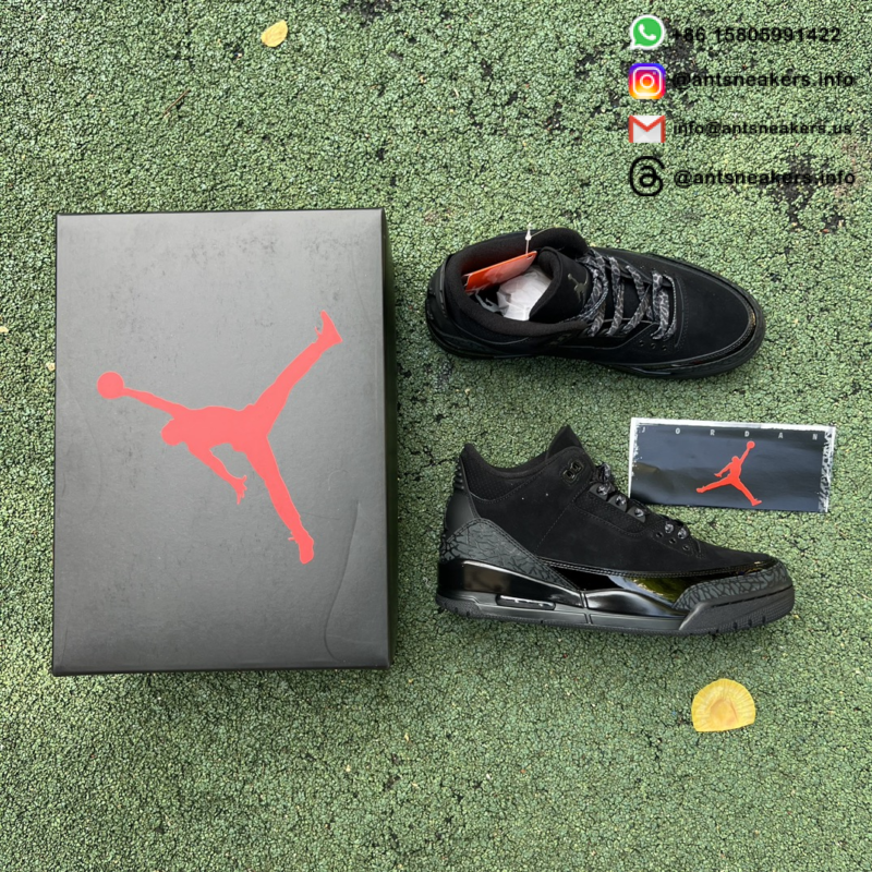 Air Jordan 3 Retro 'Black Cat' 2025 CT8532-001