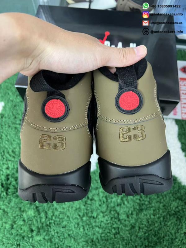 Air Jordan 9 Retro 'Olive' 2024 HV4794-030 - Image 4