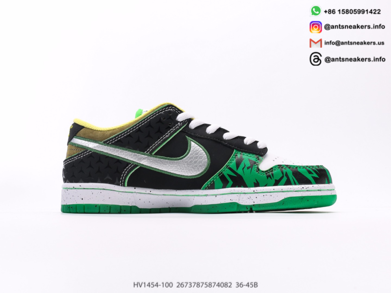Nike Dunk Low 'What the Duck - University of Oregon Away' PE HV1454-100
