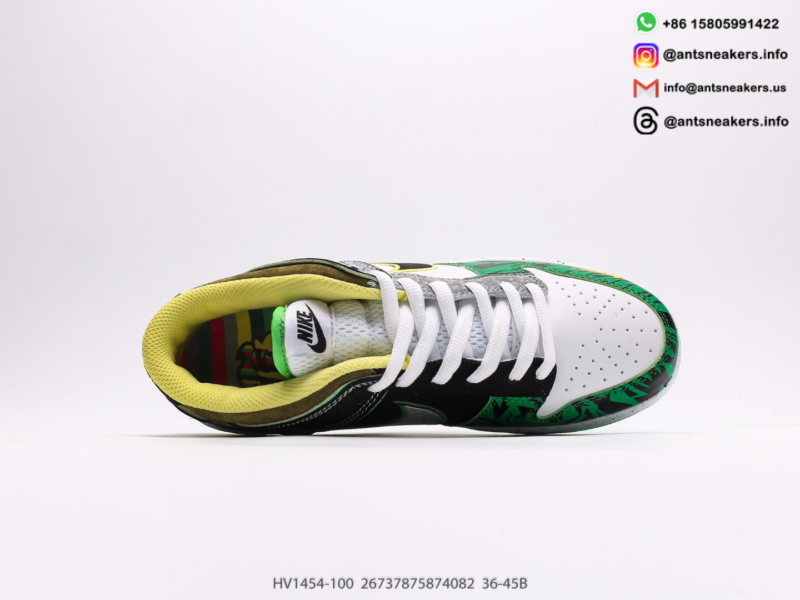 Nike Dunk Low 'What the Duck - University of Oregon Away' PE HV1454-100