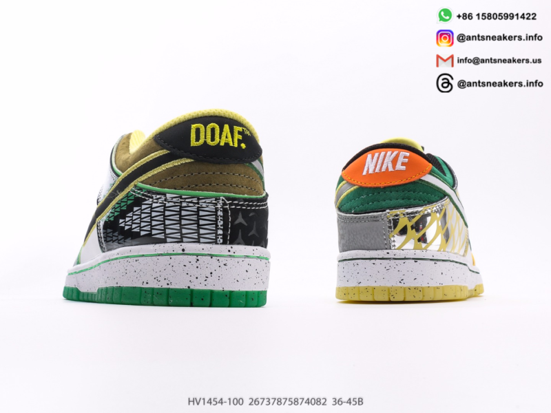 Nike Dunk Low 'What the Duck - University of Oregon Away' PE HV1454-100