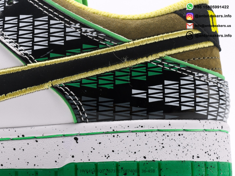 Nike Dunk Low 'What the Duck - University of Oregon Away' PE HV1454-100