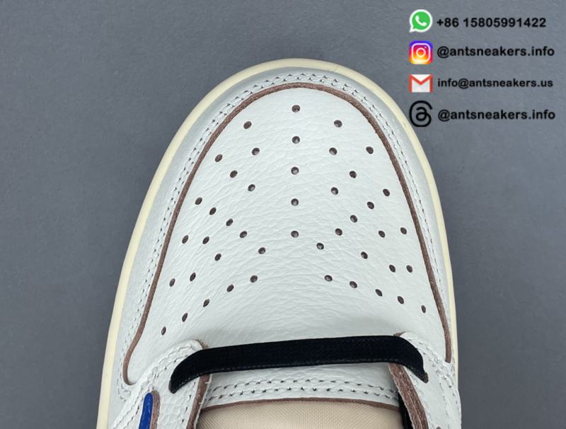 Fragment Design x Travis Scott x Air Jordan 1 Retro Low OG SP 'Sail Military Blue' DM7866-104
