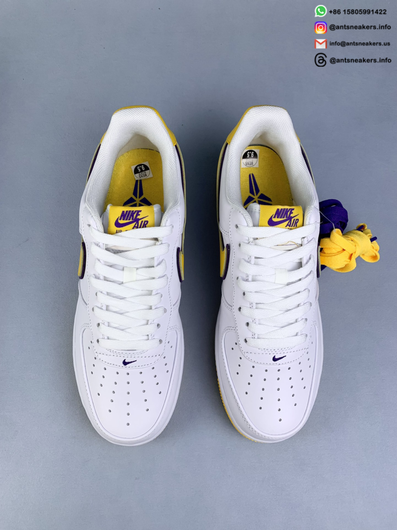 Kobe Bryant x Air Force 1 Low Retro QS 'Lakers Home' FZ1151-100