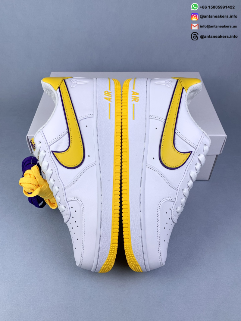 Kobe Bryant x Air Force 1 Low Retro QS 'Lakers Home' FZ1151-100