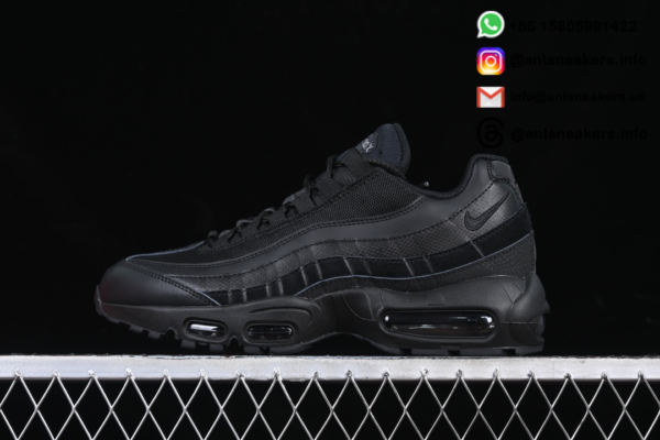 Nike Air Max 95 Essential 'Triple Black' CI3705-001 - Image 2