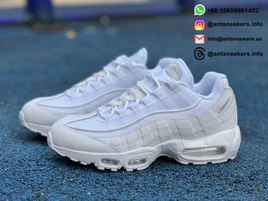 Nike Air Max 95 'Triple White' CT1268-100 - Image 2