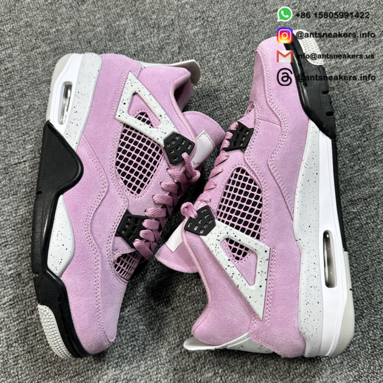 Wmns Air Jordan 4 Retro 'Orchid' AQ9129-501 - Image 5