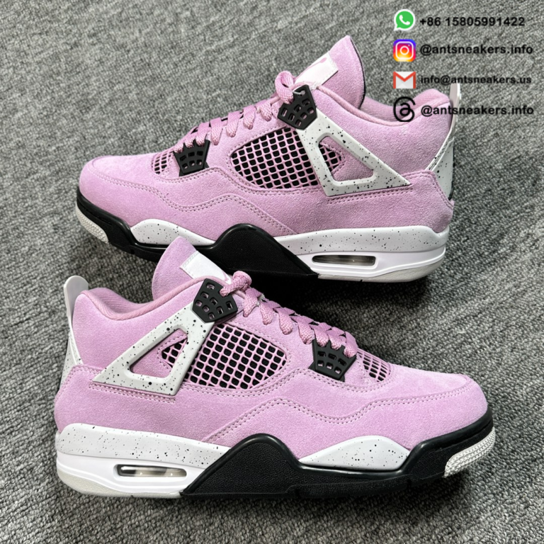 Wmns Air Jordan 4 Retro 'Orchid' AQ9129-501 - Image 4