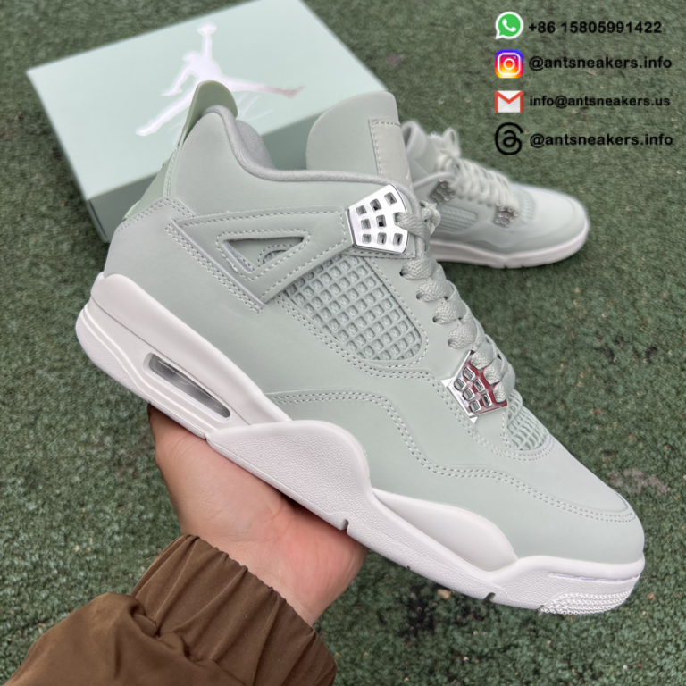 Wmns Air Jordan 4 Retro 'Seafoam Sail' HV0823-003 - Image 19