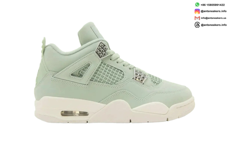 Wmns Air Jordan 4 Retro 'Seafoam Sail' HV0823-003