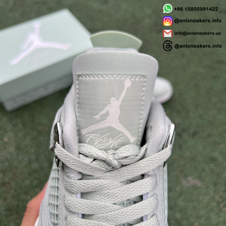 Wmns Air Jordan 4 Retro 'Seafoam Sail' HV0823-003 - Image 6