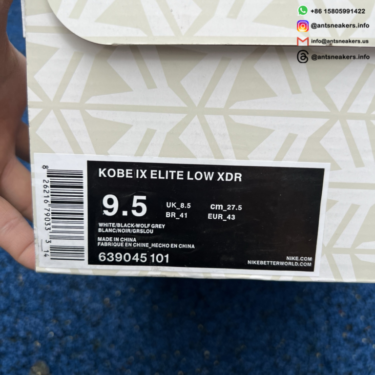 Kobe 9 Elite Low 'Beethoven' 639045-101 - Image 11