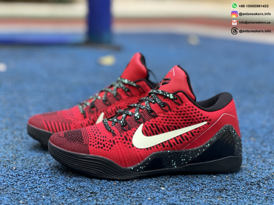 Kobe 9 Elite Low XDR 'University Red' 653456-601 - Image 2