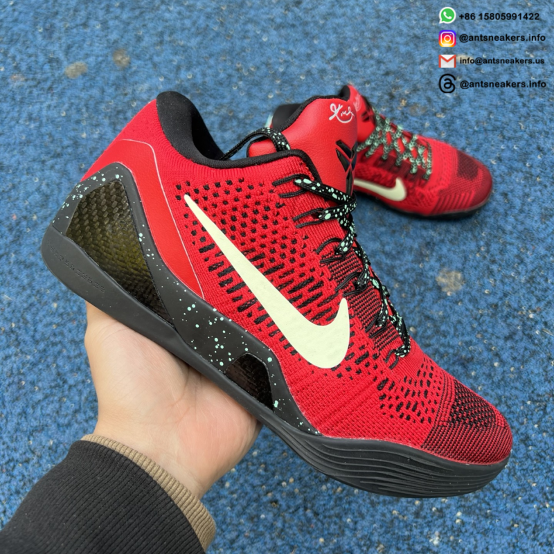 Kobe 9 Elite Low XDR 'University Red' 653456-601