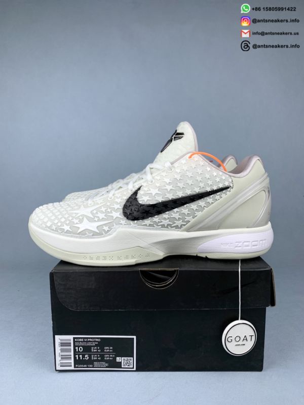 Zoom Kobe 6 Protro 'All-Star - Sail' FQ3546-100 - Image 2