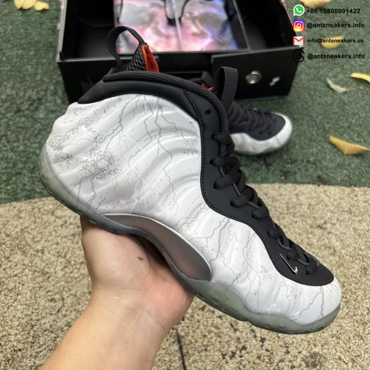 Tekken 8 x Air Foamposite One Premium 'Jin Kazama' HF6367-001