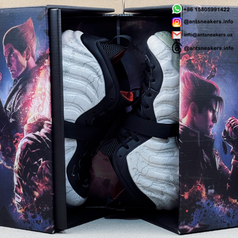 Tekken 8 x Air Foamposite One Premium 'Kazuya Mishima' FQ9050-400
