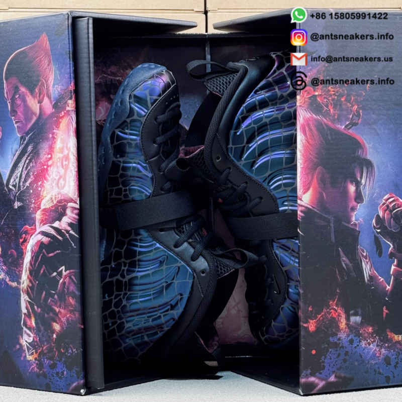 Tekken 8 x Air Foamposite One Premium 'Kazuya Mishima' FQ9050-400