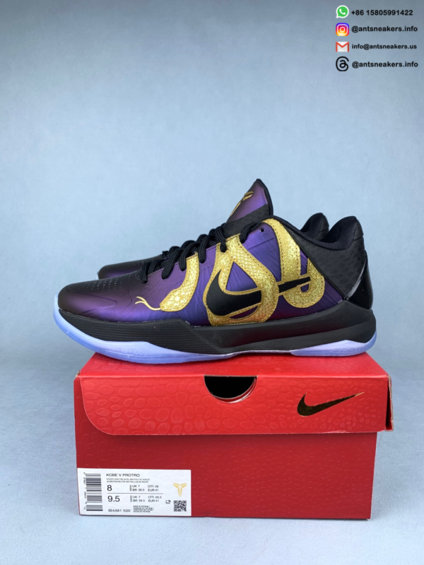Zoom Kobe 5 Protro 'Year of the Mamba - Eggplant' IB4481-500 - Image 2