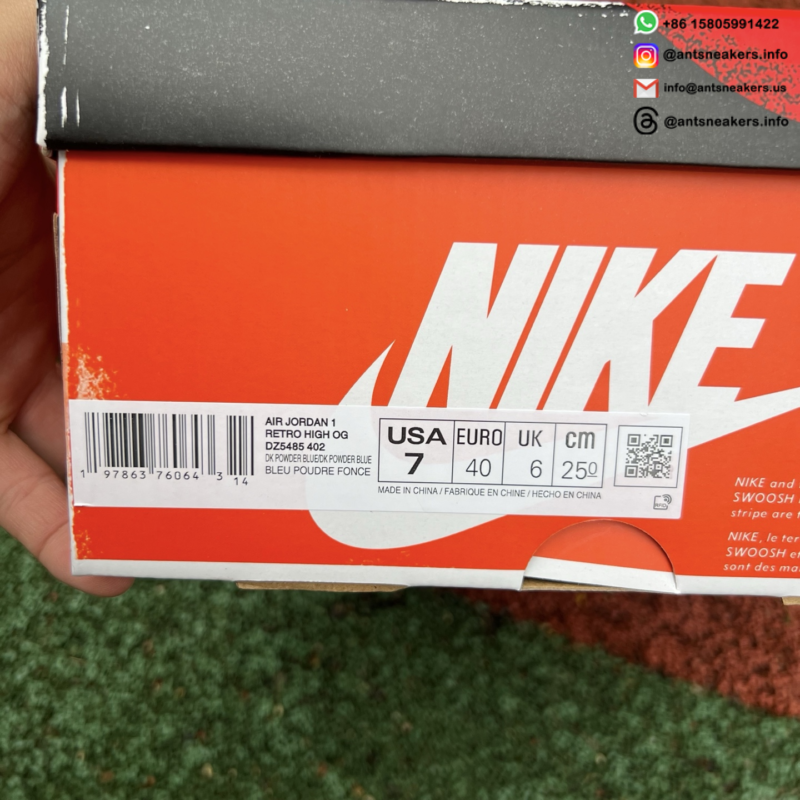 Air Jordan 1 Retro High OG 'UNC Reimagined' DZ5485-402