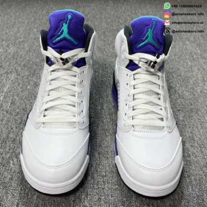 Air Jordan 5 Retro 'Grape' 2025 HQ7978-100 - Image 10