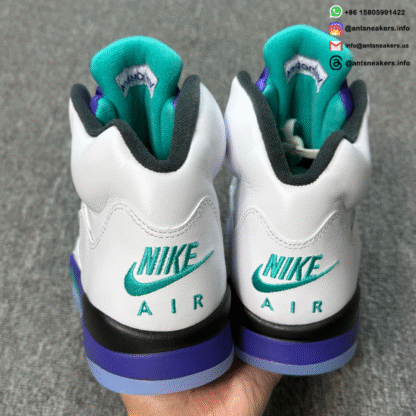 Air Jordan 5 Retro 'Grape' 2025 HQ7978-100 - Image 9