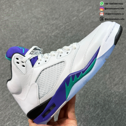 Air Jordan 5 Retro 'Grape' 2025 HQ7978-100 - Image 7
