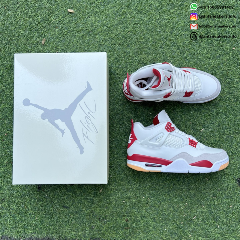 Nike SB x Air Jordan 4 Retro SP 'Varsity Red' Friends & Family DR5415-106