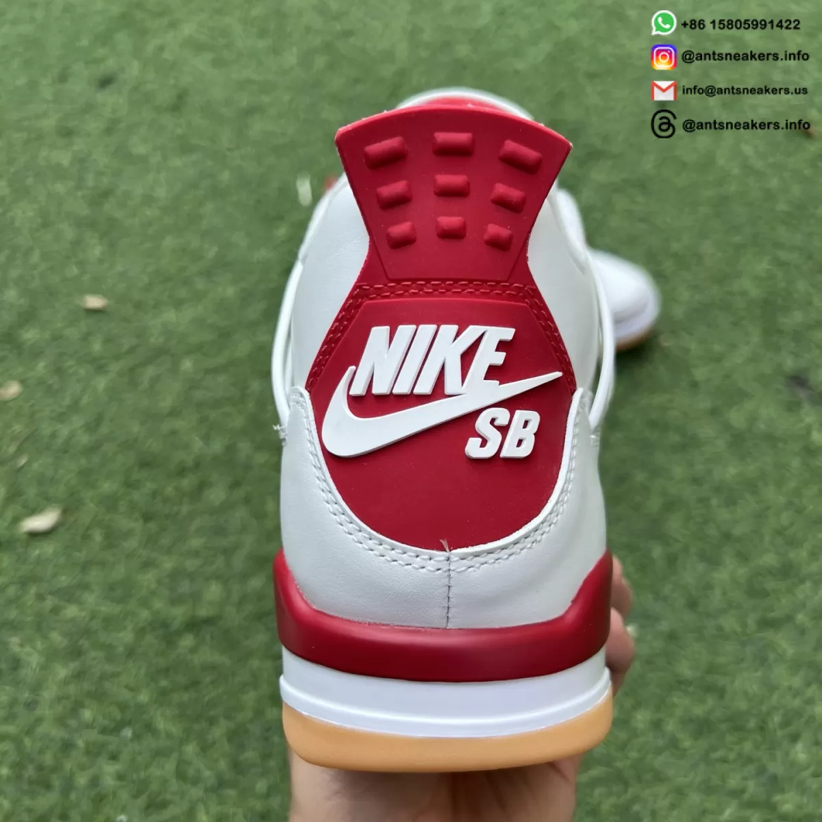 Nike SB x Air Jordan 4 Retro SP 'Varsity Red' Friends & Family DR5415-106