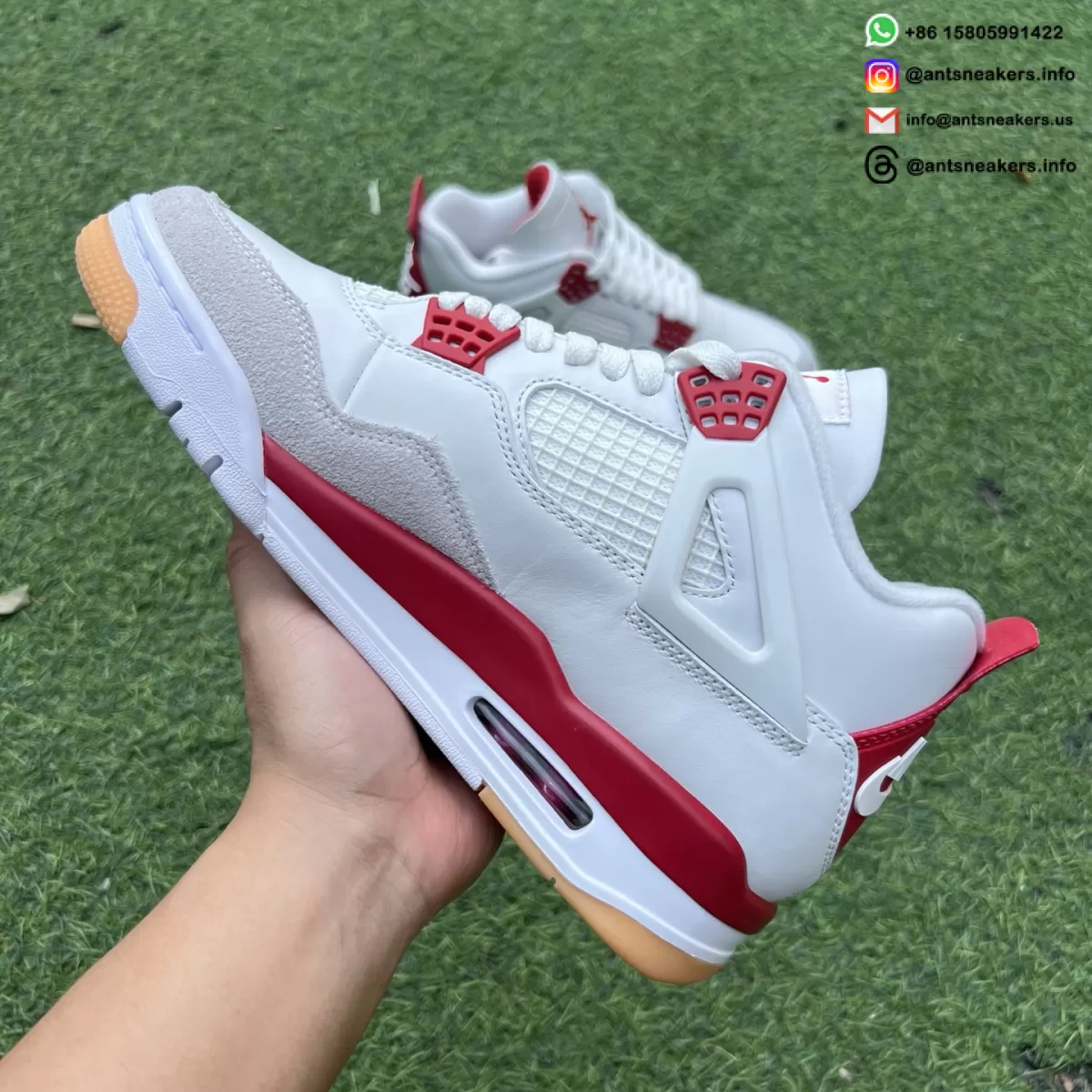 Nike SB x Air Jordan 4 Retro SP 'Varsity Red' Friends & Family DR5415-106